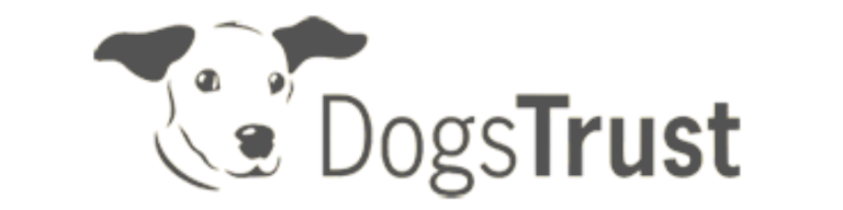Dogs Trust client logo Logo of Dogs Trust featuring a dog's face with floppy ears.