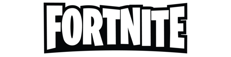 Fortnite client logo Logo of Fortnite in bold, stylised text.