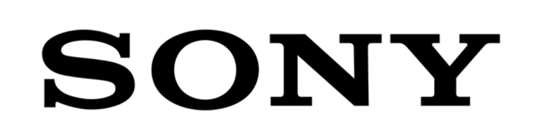 Sony client logo Black "SONY" logo in a bold, uppercase font.